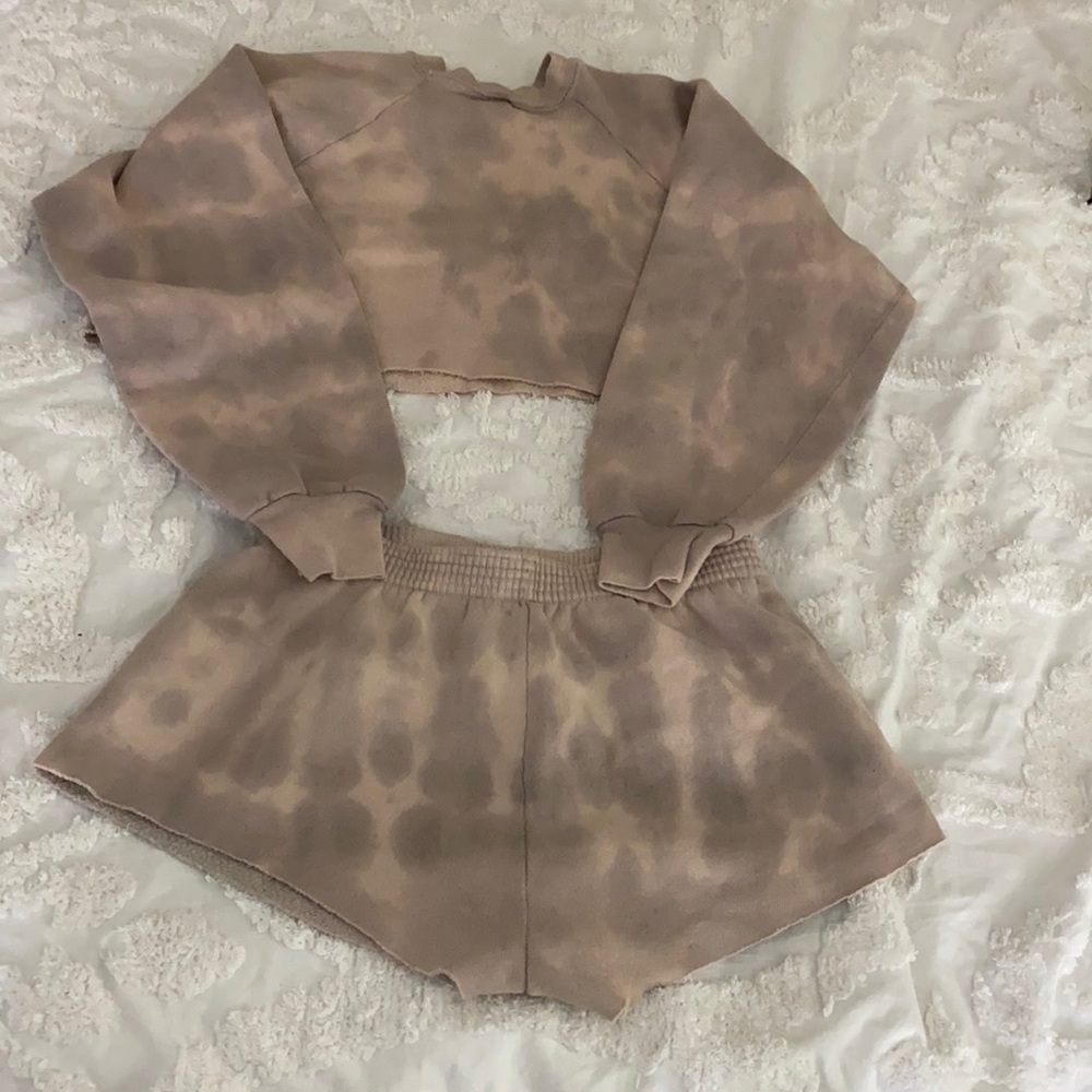 Tie dye two piece set
